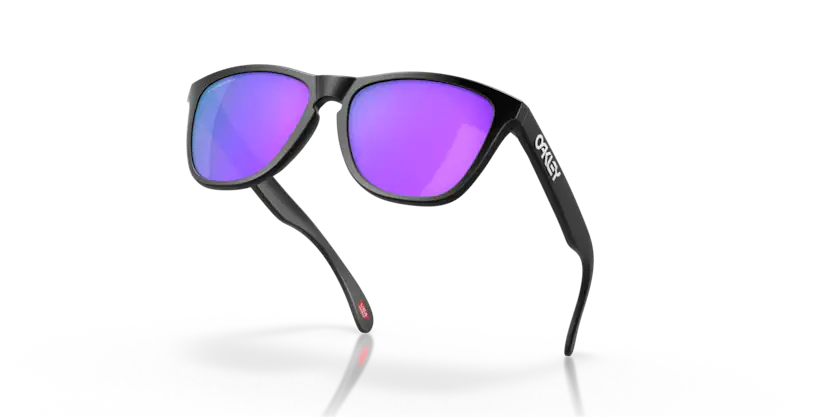 Oakley Frogskins Color: Matte Black with Prizm Violet Lens