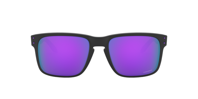 Oakley Holbrook Color: Prizm Violet Lenses, Matte Black Frame 