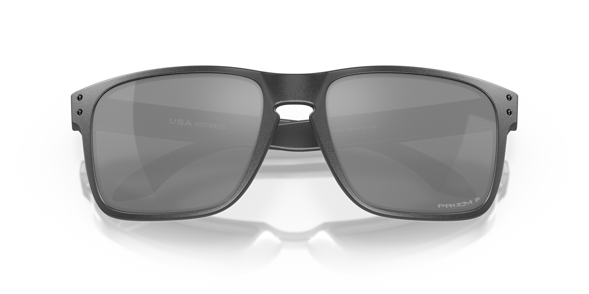 Sunglasses with dark lenses on a transparent background
