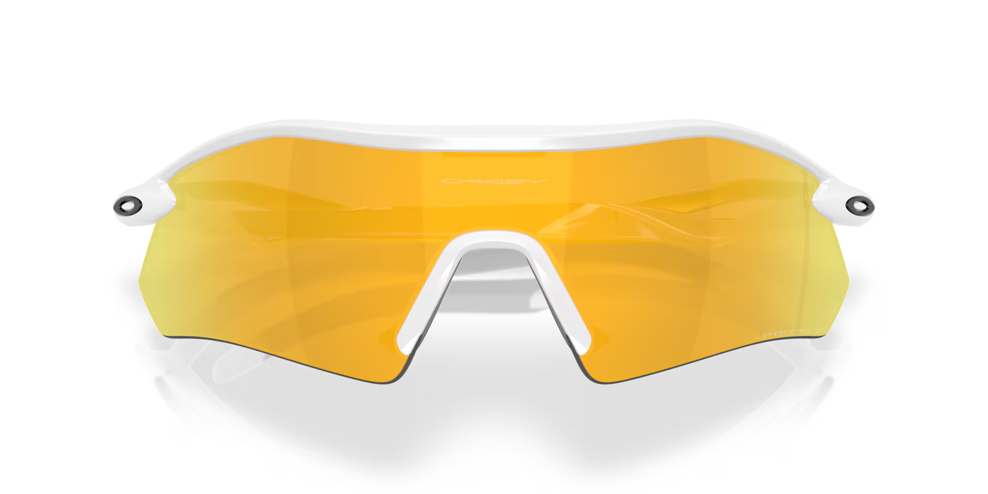 Oakley Radar Plate Prizm 24k Polarized Lenses with Polished White Frame 4