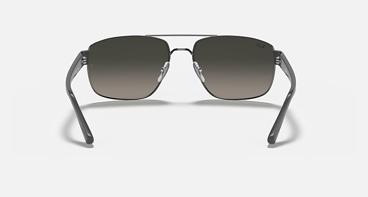 Ray Ban RB3663 Polished Gunmetal with Grey Gradient Lenses 5