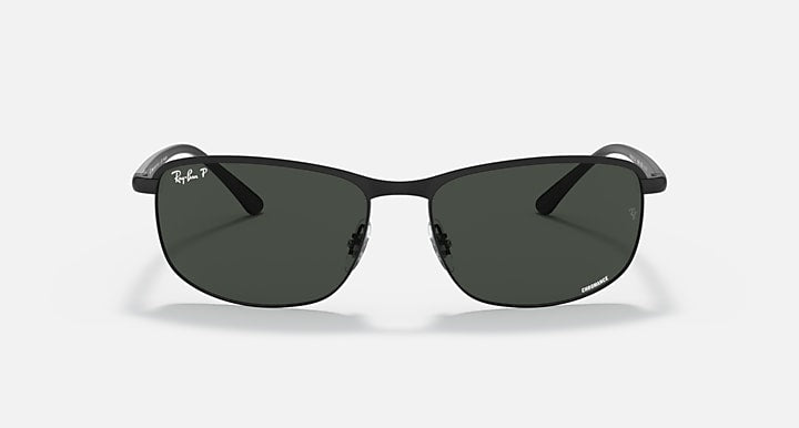 Ray Ban RB3671CH Chromance Matte Black with Dark Grey Chromance 3