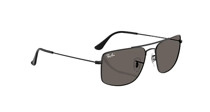 Ray Ban Explorer III Polished Black with Dark Grey Lenses