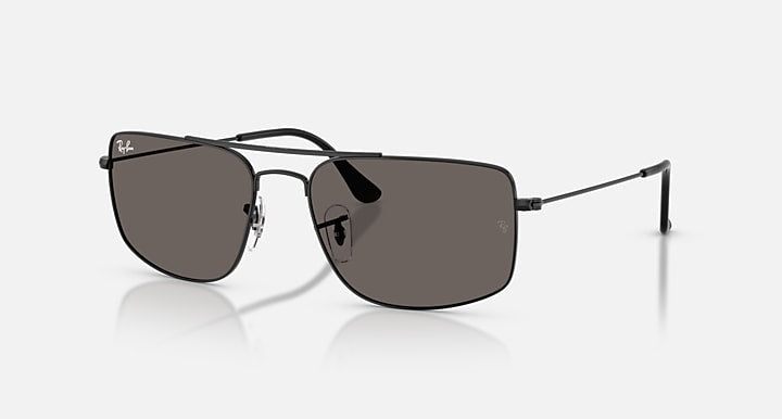 Ray Ban Explorer III Polished Black with Dark Grey Lenses