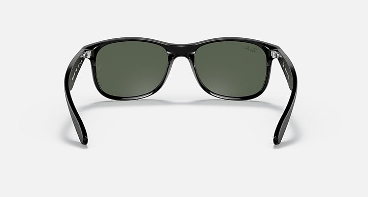 Ray Ban Andy Matte Black with Green Lenses 5