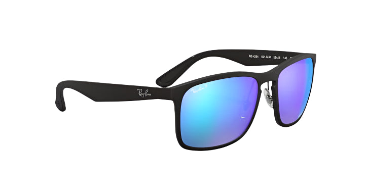 Ray Ban RB4264 Chromance Matte Black with Blue Chromance 1