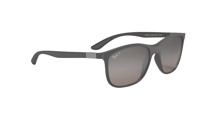 Ray Ban RB4330CH Chromance MAtte Grey with Silver Chromance 1