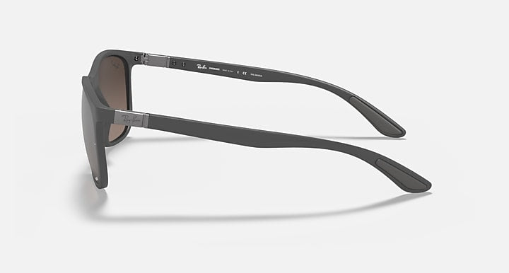 Ray Ban RB4330CH Chromance MAtte Grey with Silver Chromance 4