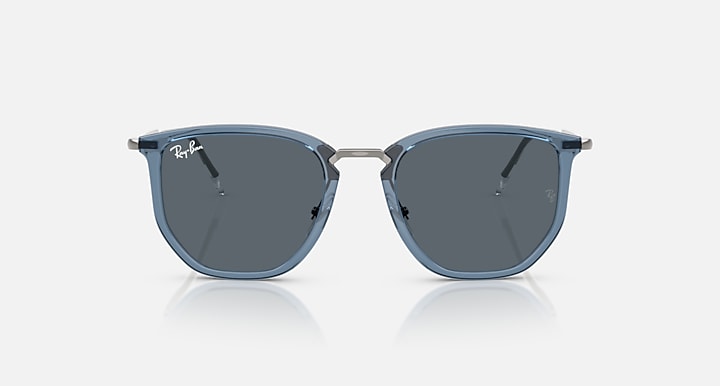 Ray Ban RB4451 Polished Transparent Blue with Blue lenses 3
