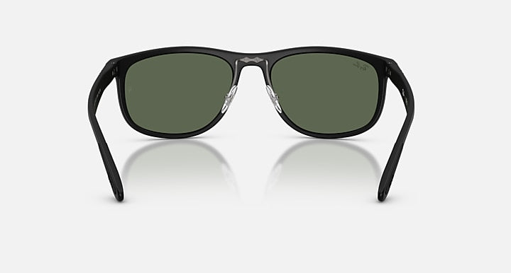 Ray Ban RB4468 Liteforce Matte Sand Black with Dark Green Lenses 5