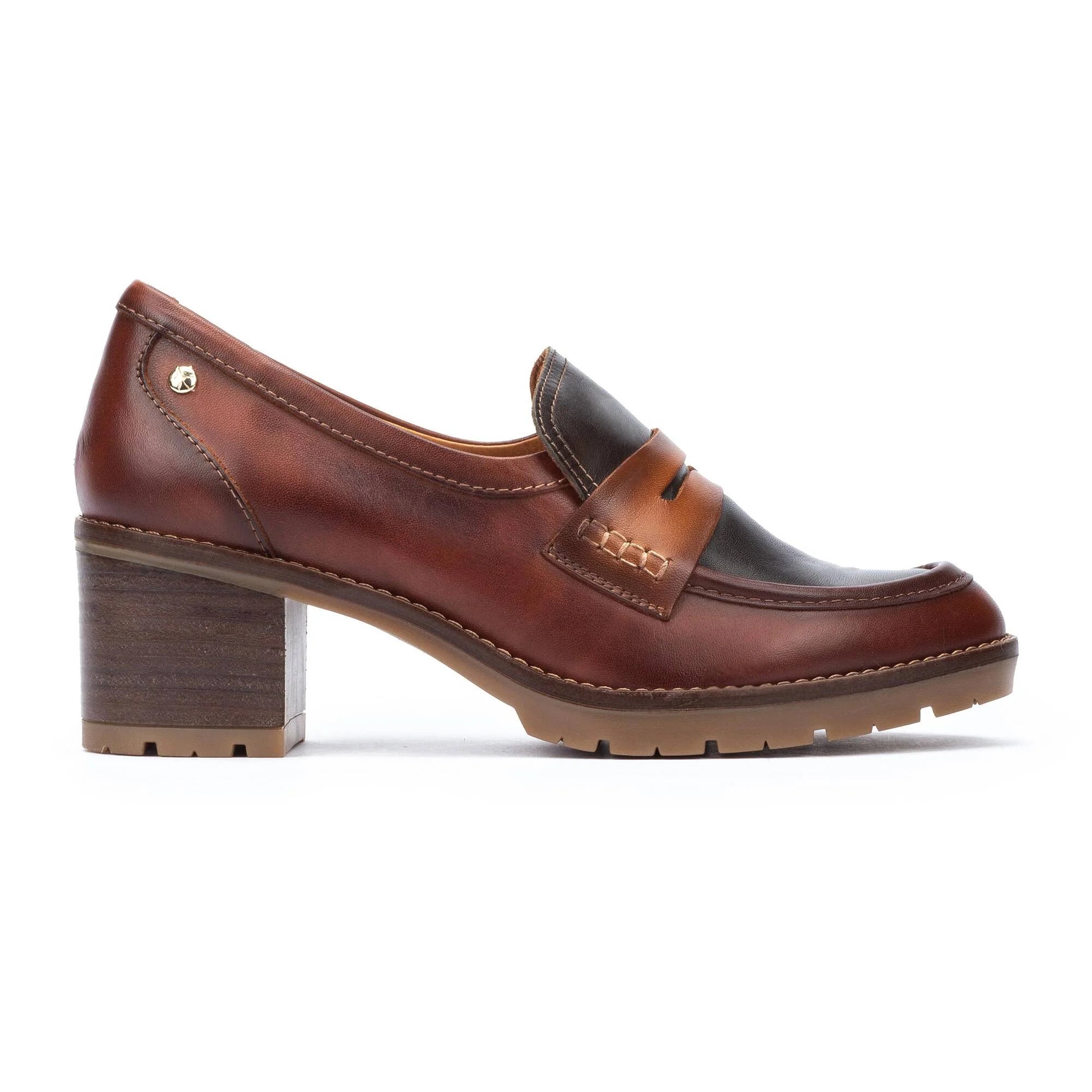 Pikolinos Llanes Penny Loafers with Heel Women's 8