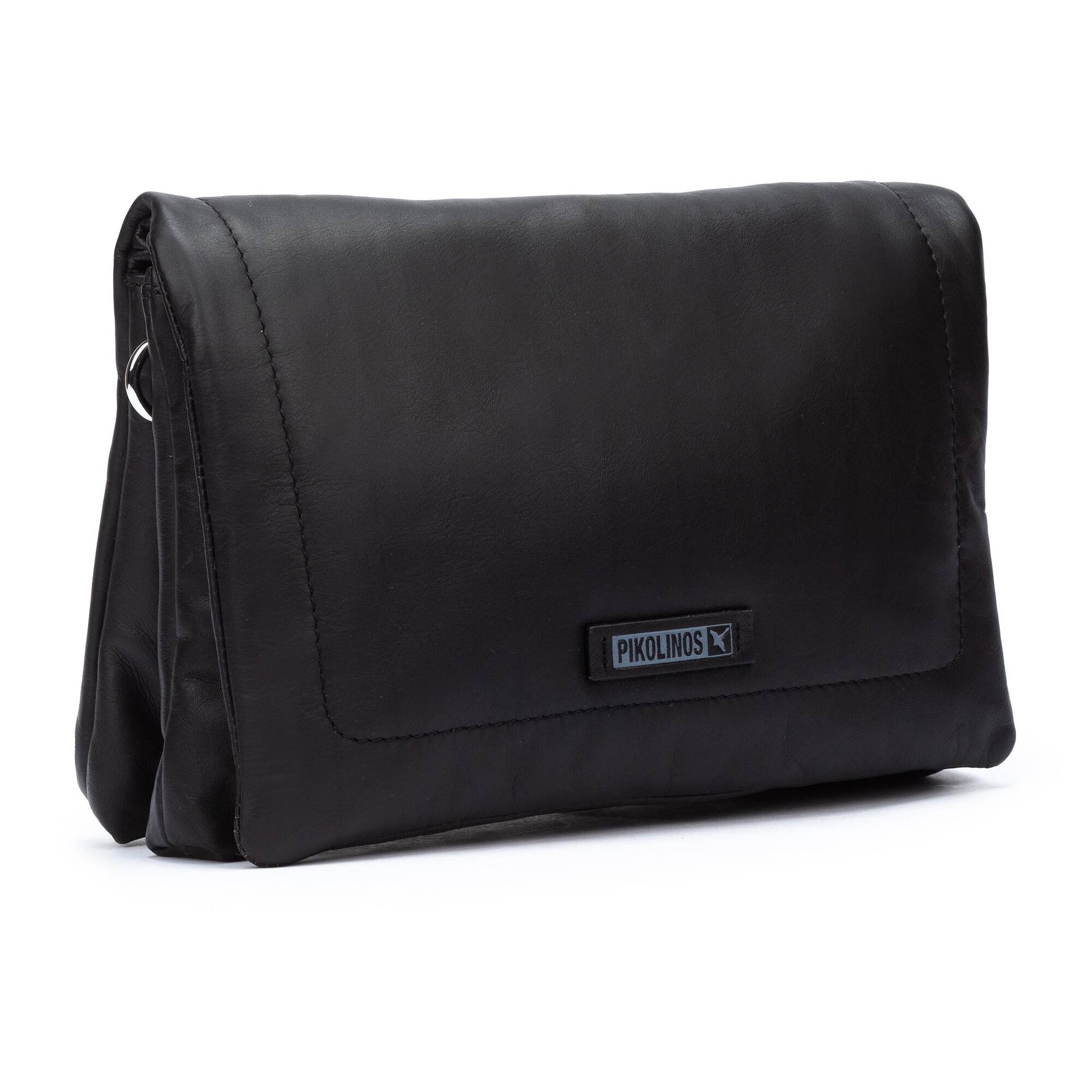 Pikolinos Alcudia Leather Bag Color: Black