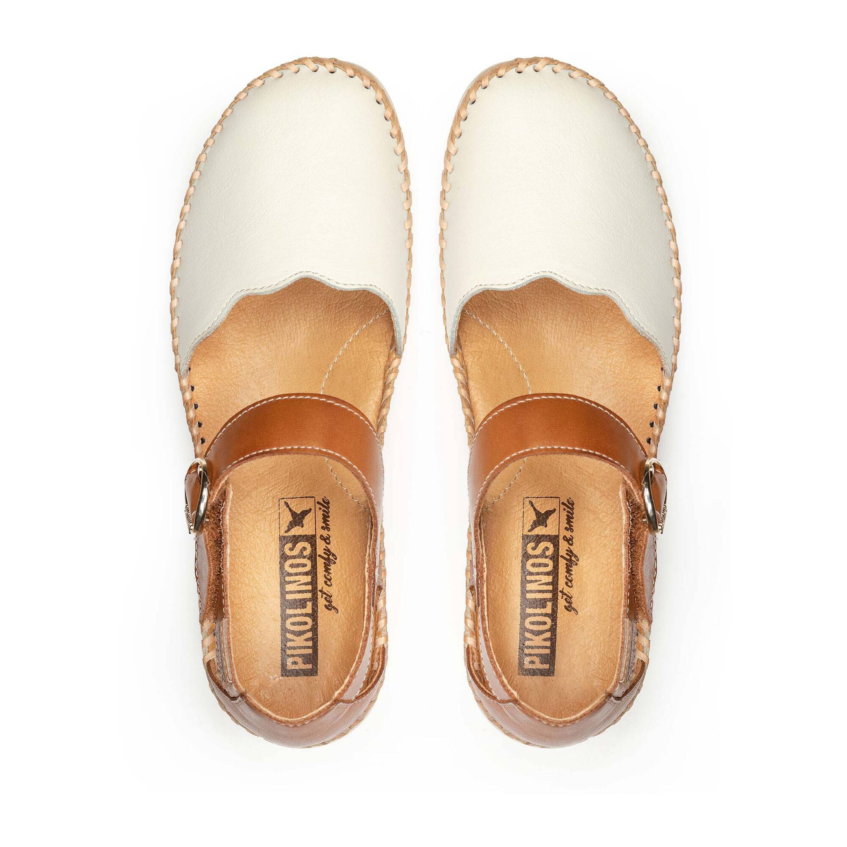 Pikolinos Marina Semi-Open Shoes with Velcro Closure Women's