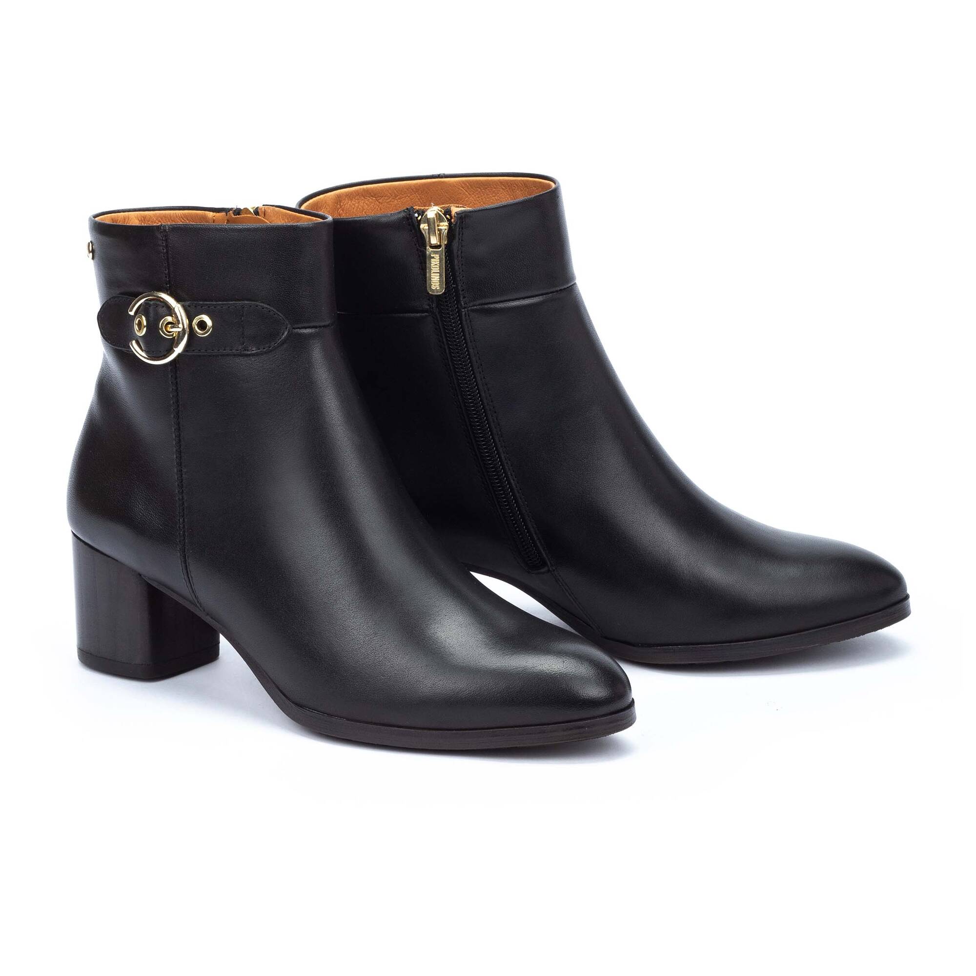Pikolinos Calafat Wide Heel Ankle Boots Women's 4