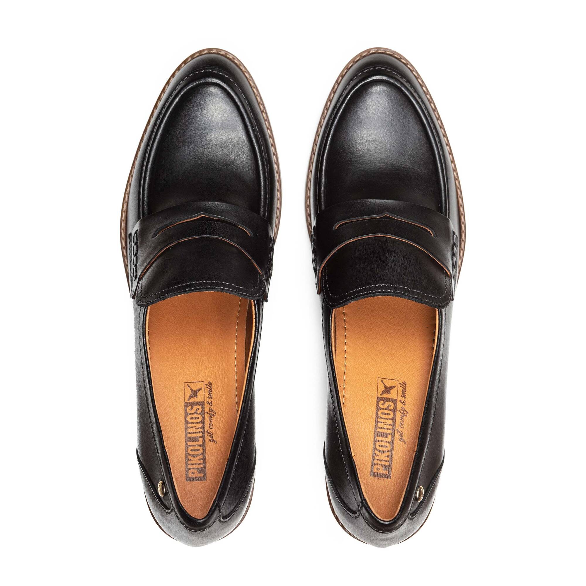 Pikolinos Llanes Penny Loafers with Heel Women's 3