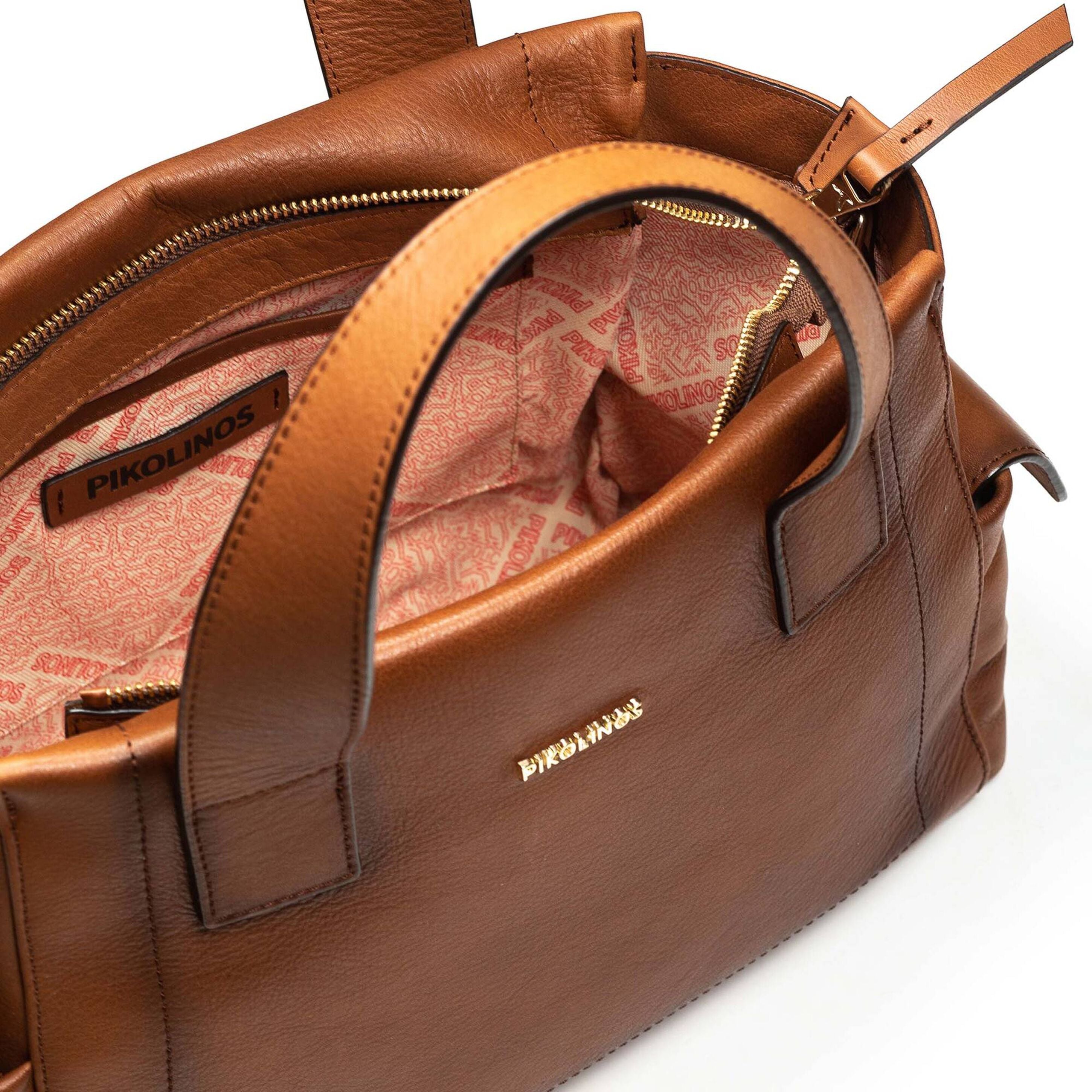Pikolinos Pau Leather handbag with double handles 7