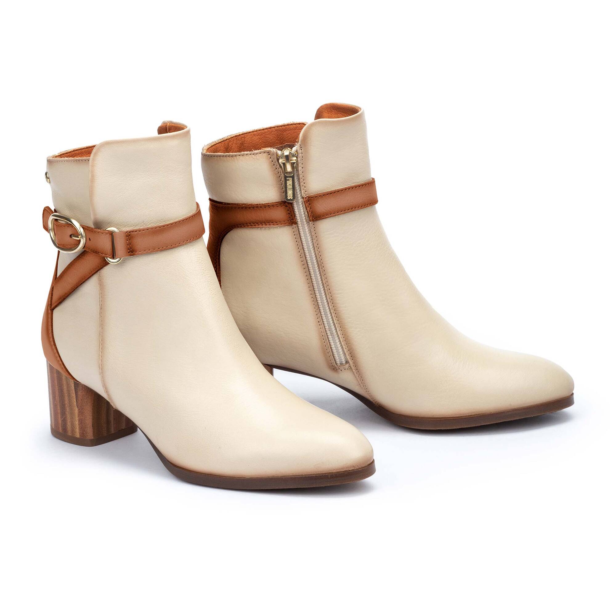 Women's Pikolinos Calafat Ankle Boots with Buckle