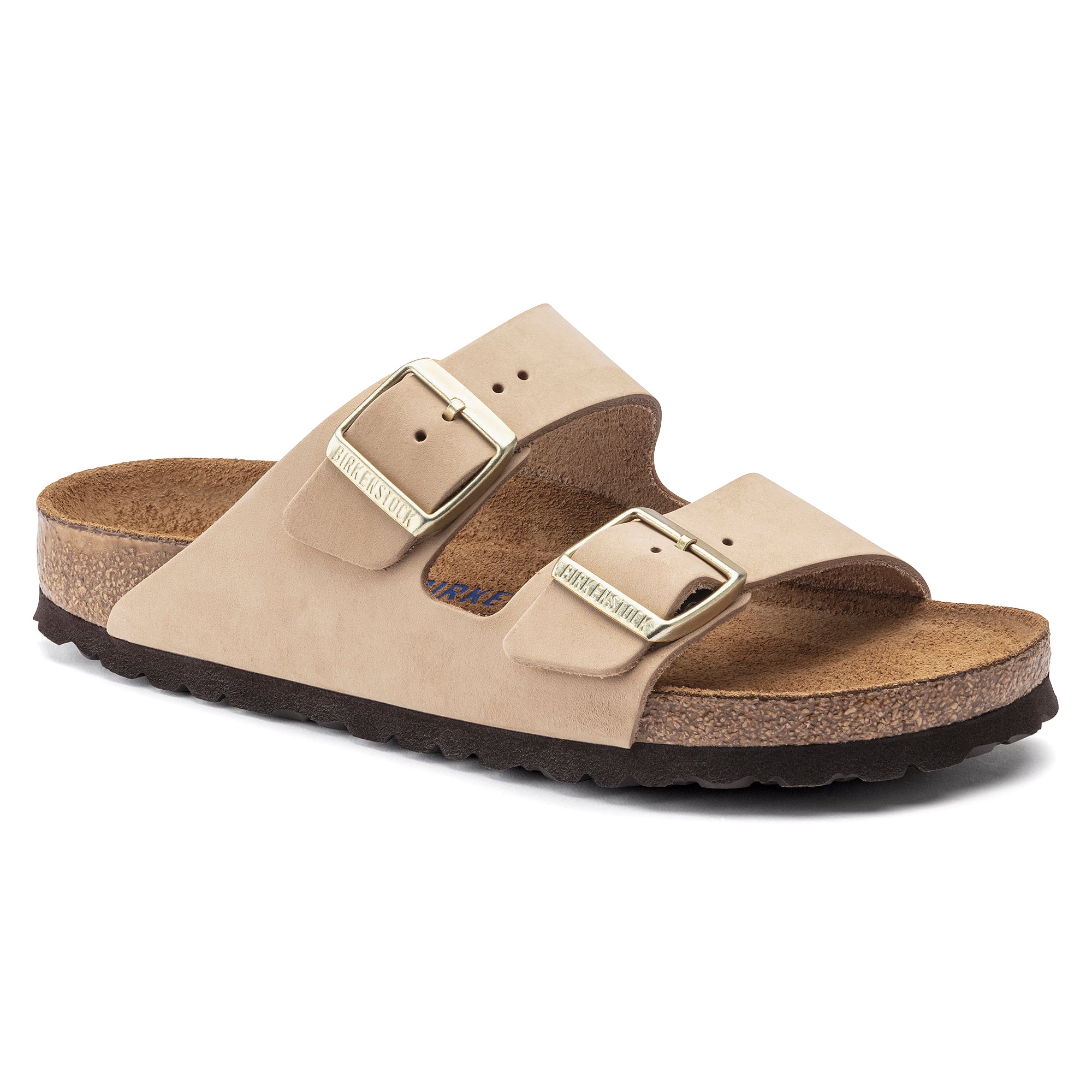 Birkenstock Arizona Soft Footbed Nubuck Leather Women's 8