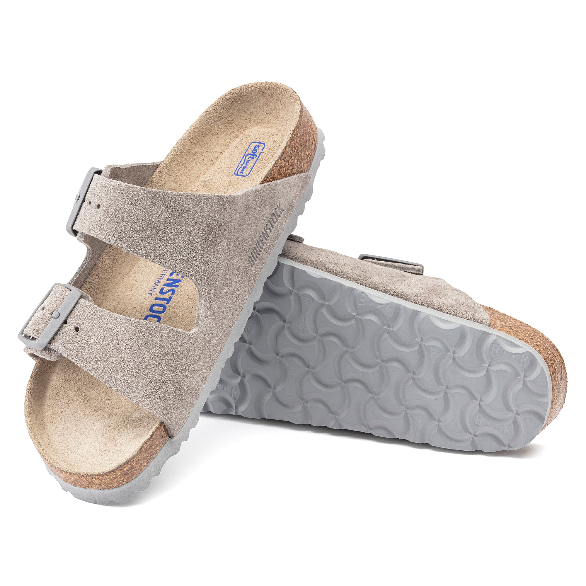 Birkenstock Arizona Soft Footbed Suede Leather Unisex (REGULARE/WIDE WIDTH) 4