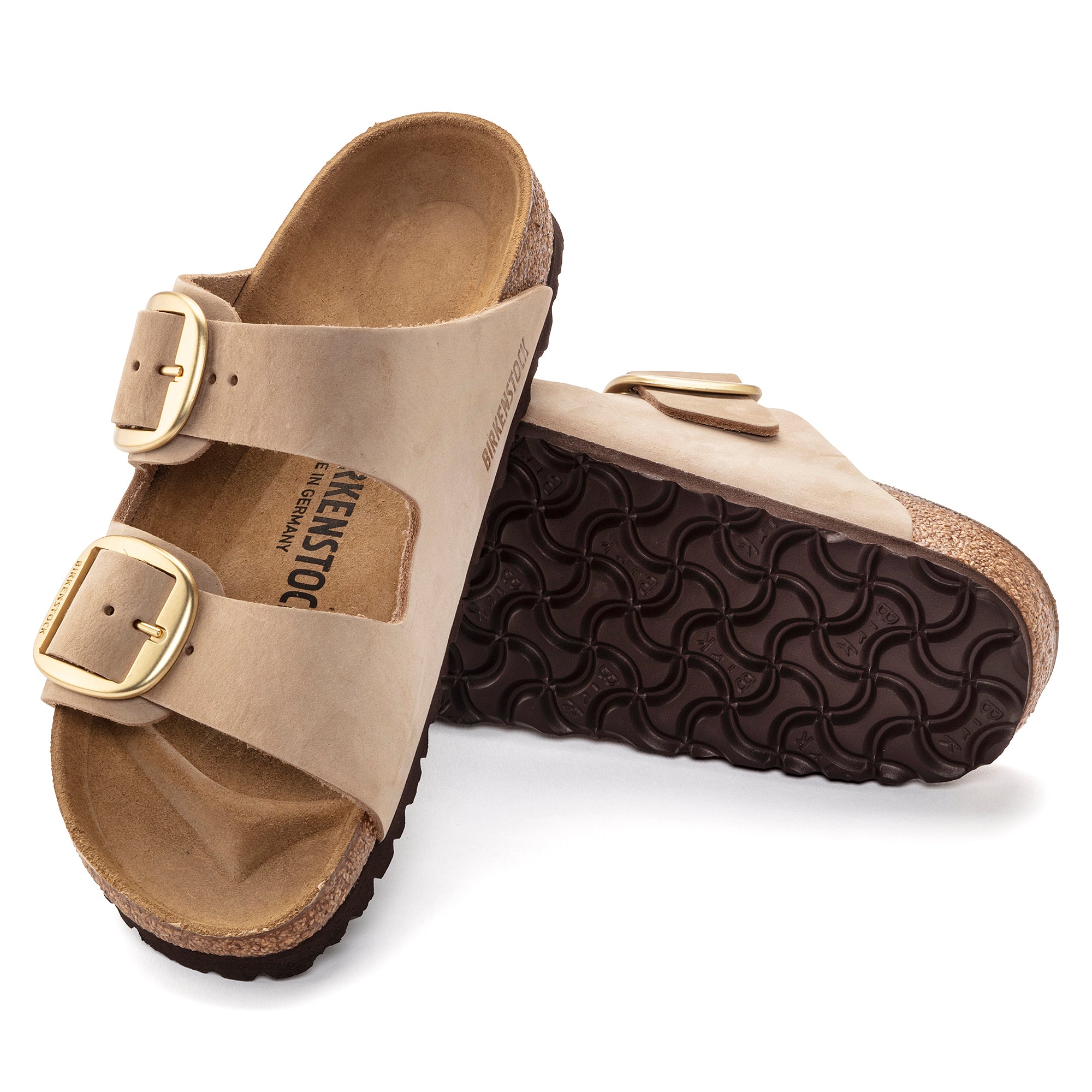 Birkenstock Arizona Big Buckle Nubuck Leather Women's 7