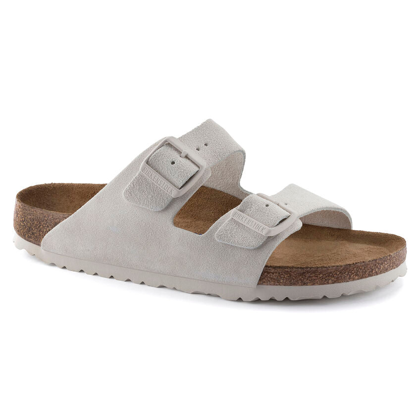 Birkenstock Arizona Soft Footbed Suede Leather Women's (MEDIUM/NARROW WIDTH) 5