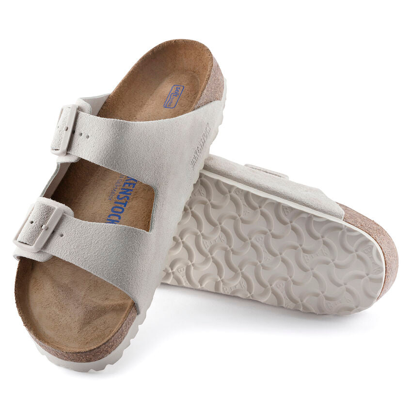 Birkenstock Arizona Soft Footbed Suede Leather Women's (MEDIUM/NARROW WIDTH) 4