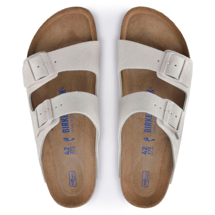 Birkenstock Arizona Soft Footbed Suede Leather Women's (MEDIUM/NARROW WIDTH) 6