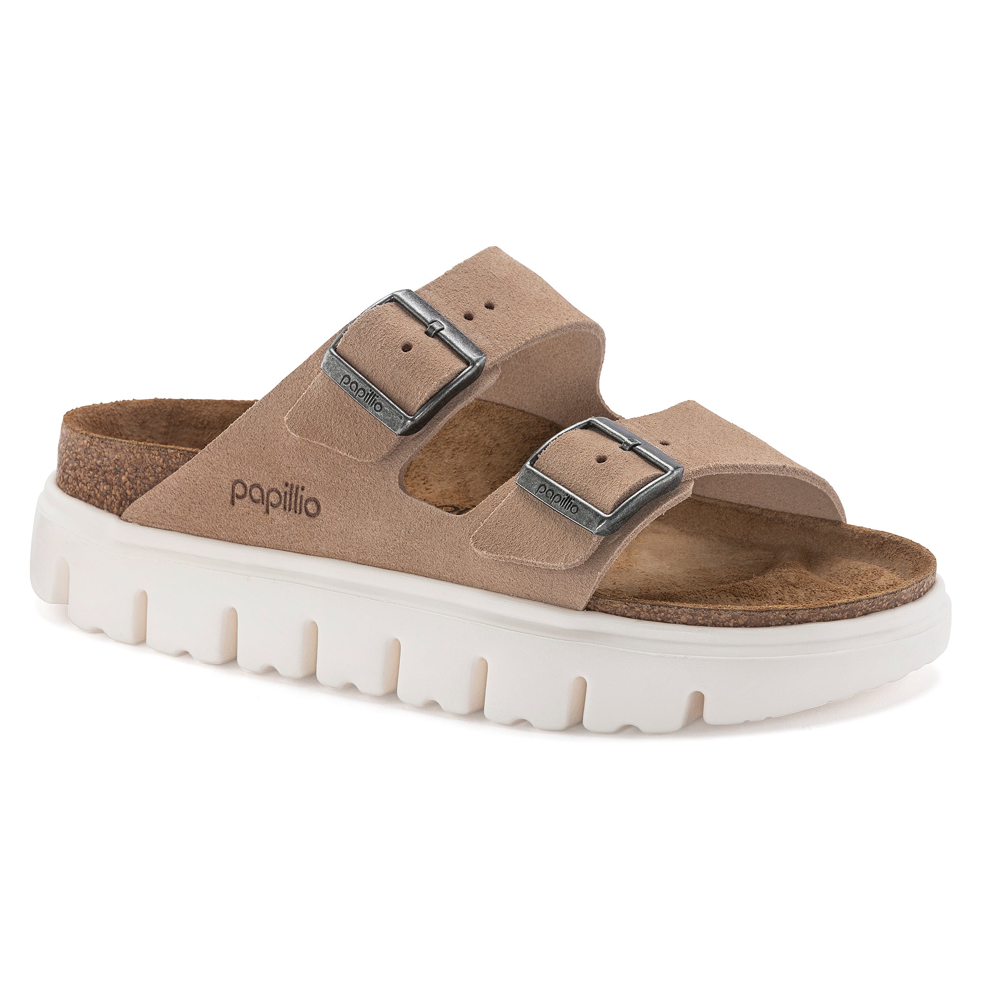 Birkenstock Papillio Arizona Chunky Suede Leather Women's  5