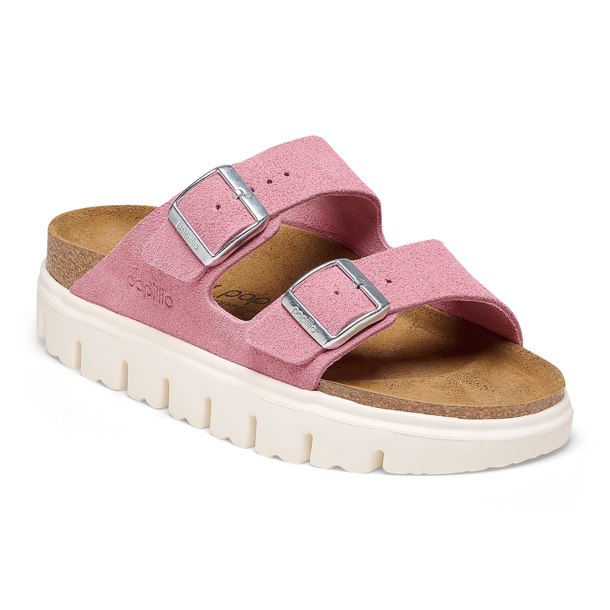 Birkenstock Papillio Arizona Chunky Suede Leather Women's  8