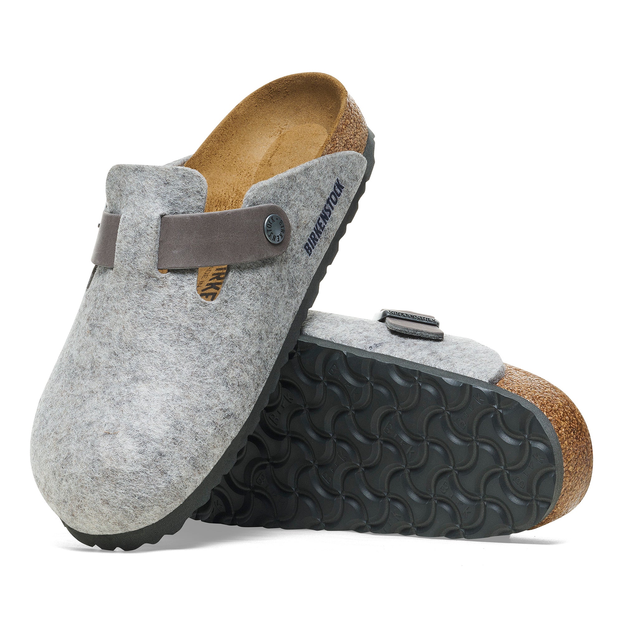 Birkenstock Bost Natural Leather/Felt Women's 