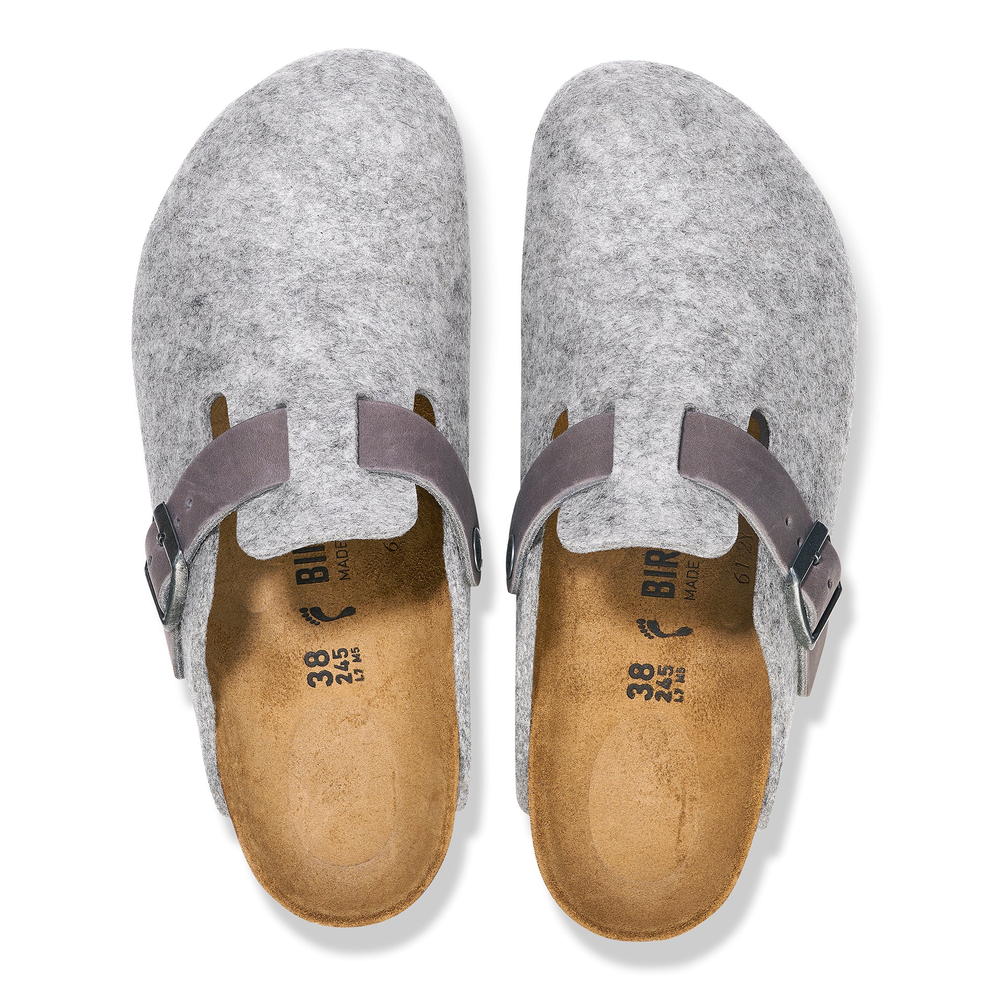 Birkenstock Bost Natural Leather/Felt Women's 