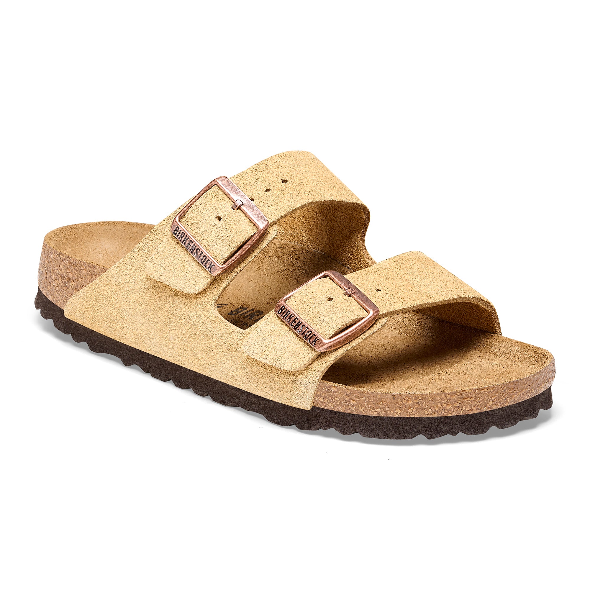 Birkenstock Arizona Suede Leather Women's (MEDIUM/NARROW WIDTH) 2