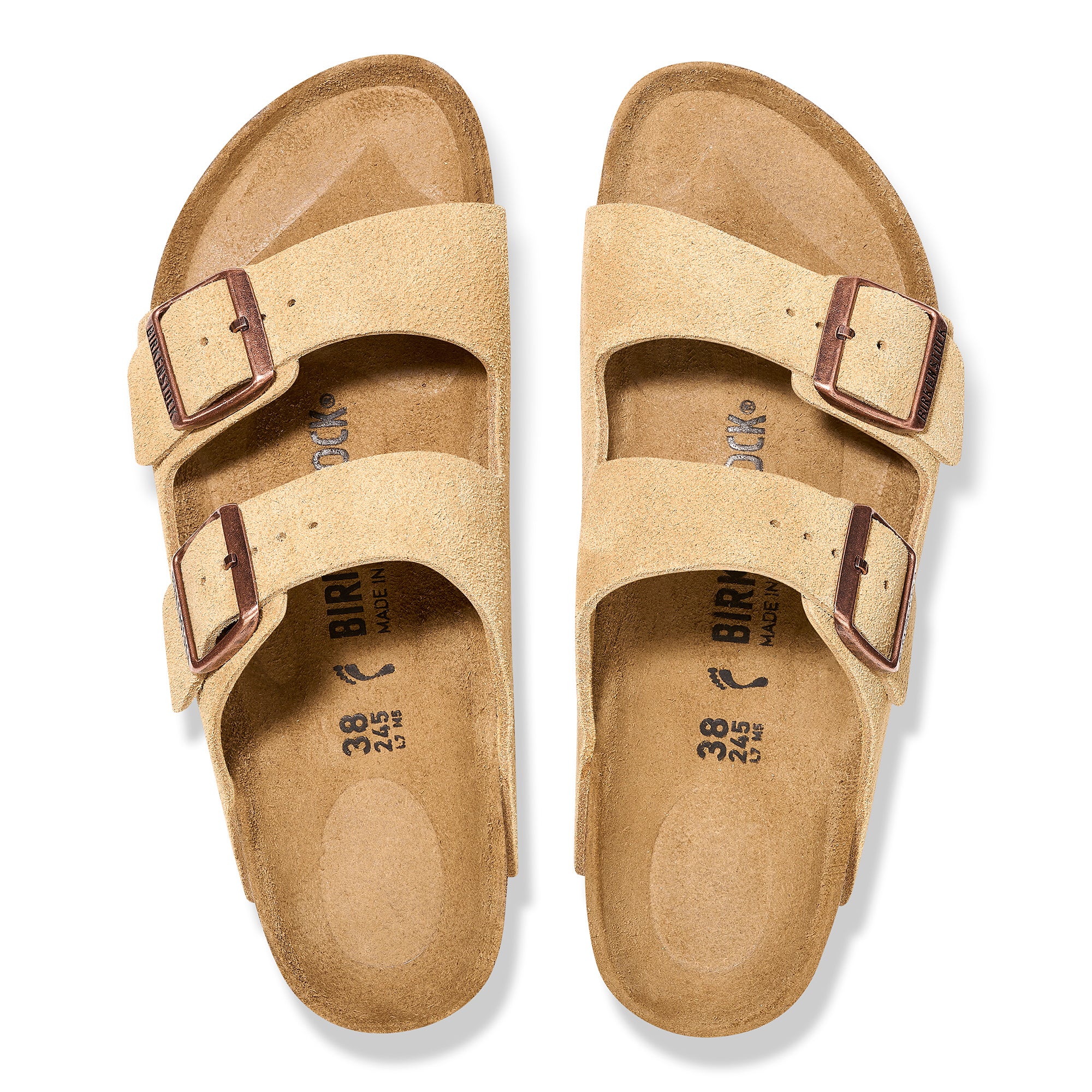 Birkenstock Arizona Suede Leather Women's (MEDIUM/NARROW WIDTH) 3