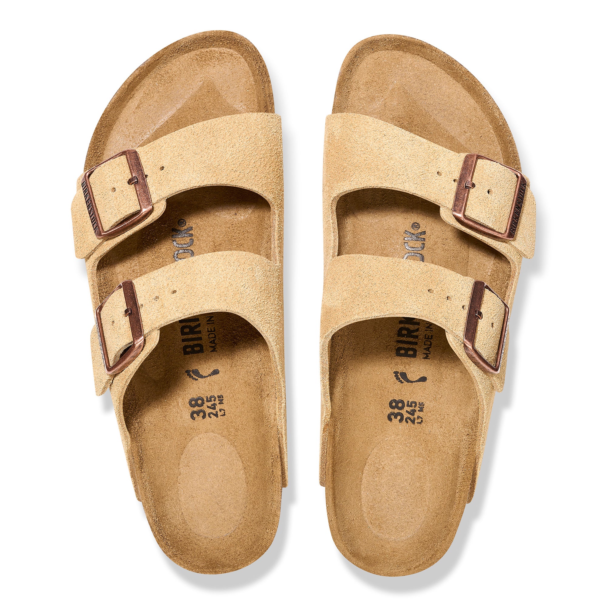 Birkenstock Arizona Suede Leather Taupe 3