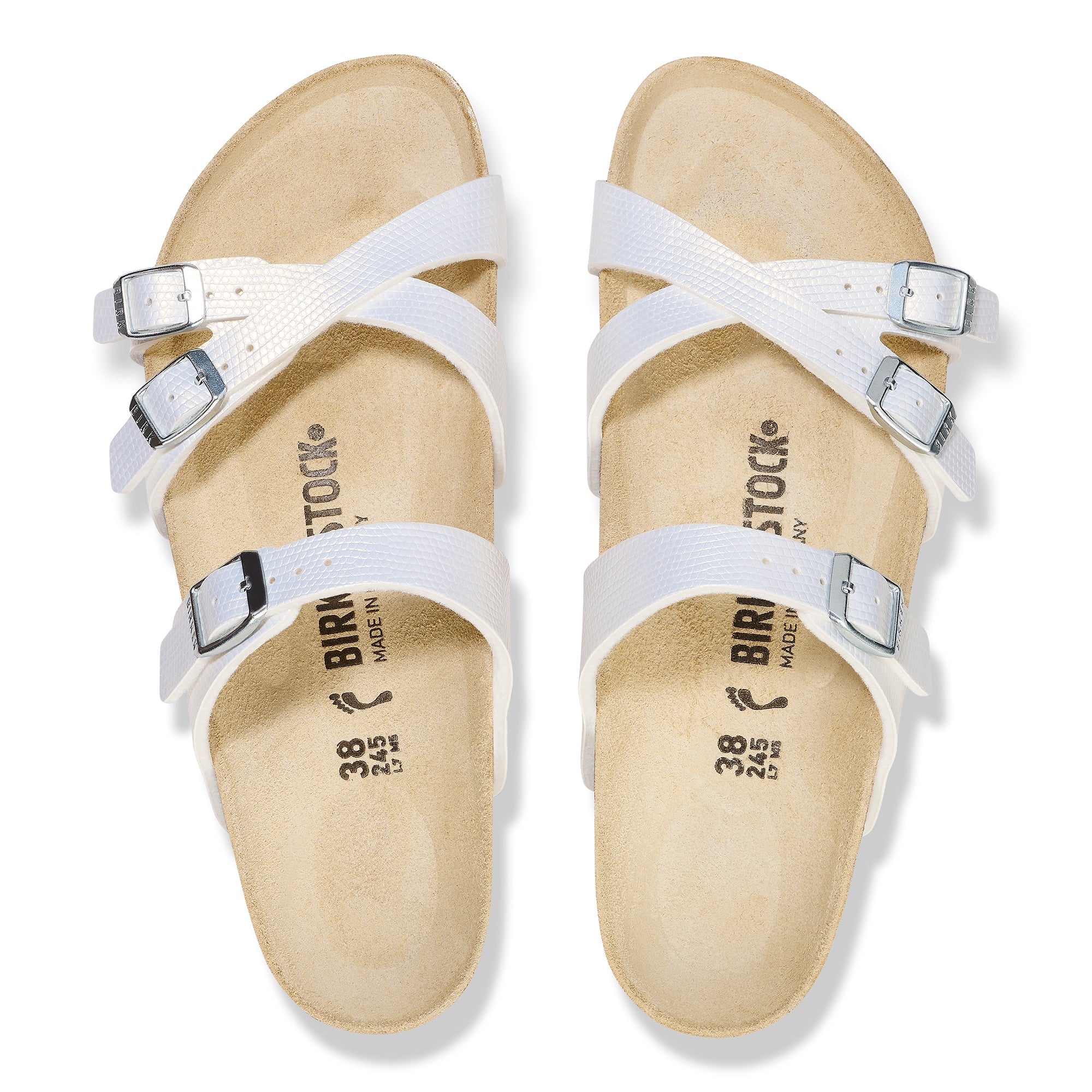 Birkenstock Franca Birko-Flor Embossed Women's 3