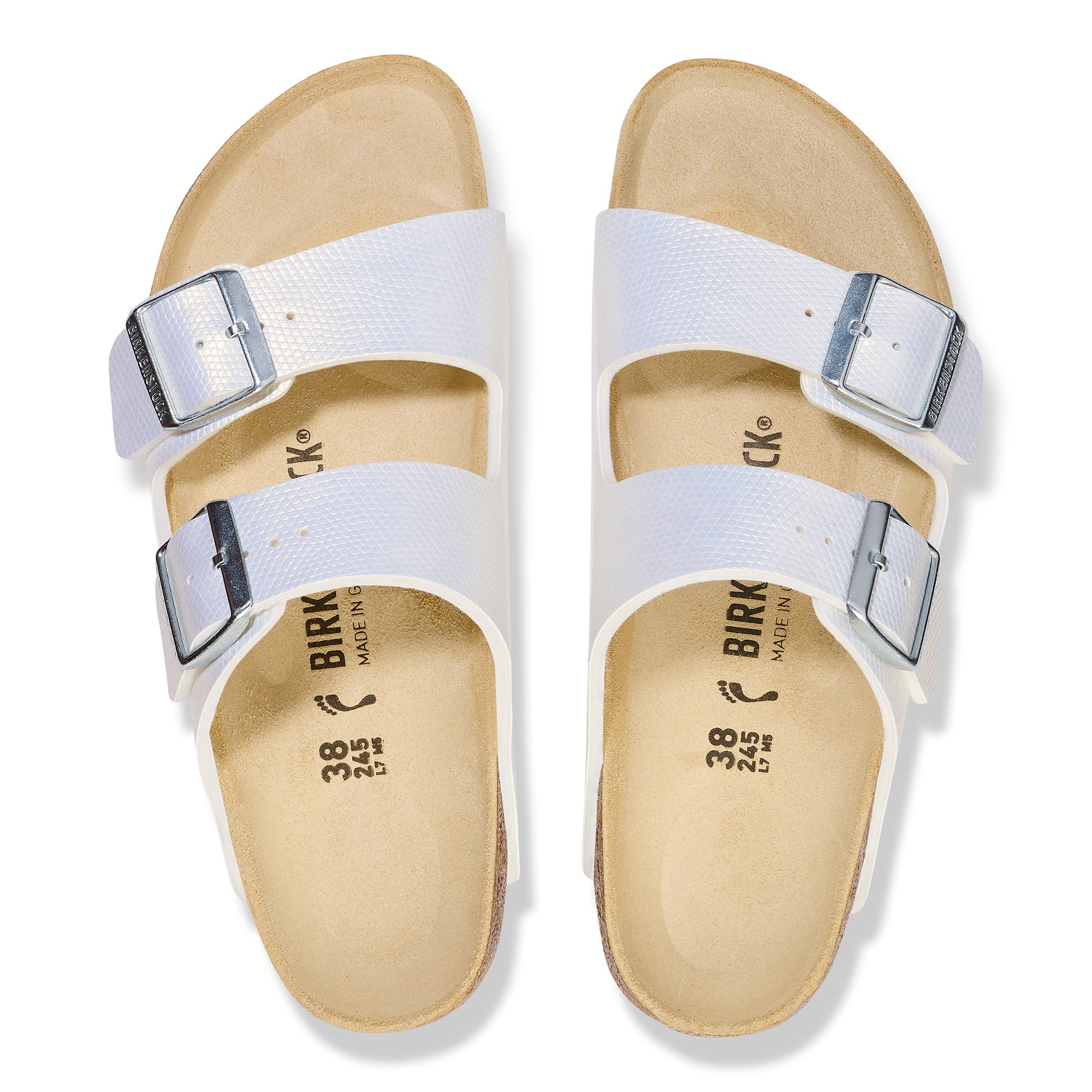 Birkenstock Arizona Birko-Flor Embossed Women's 3