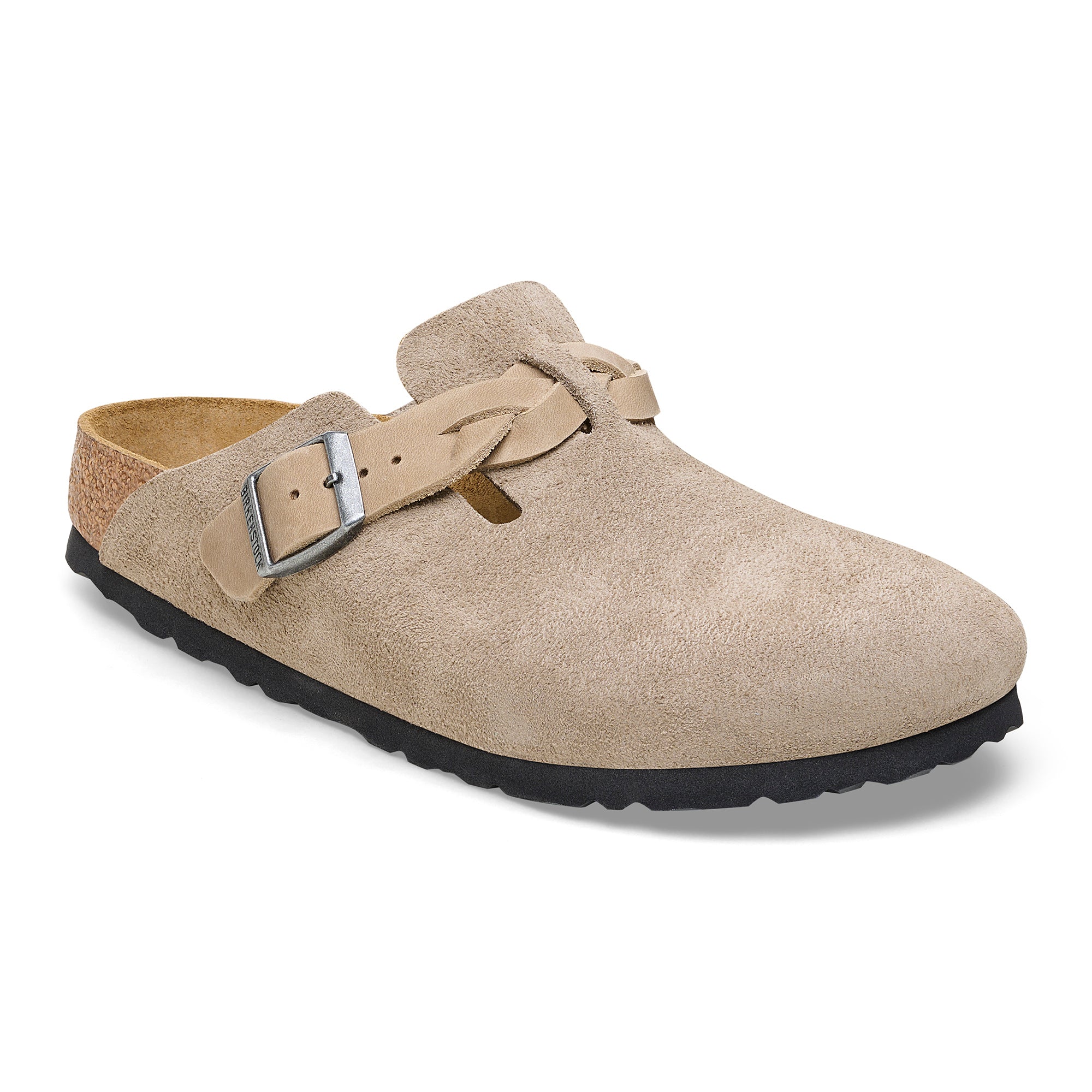 Birkenstock Boston Braided Suede Leather Women's 5