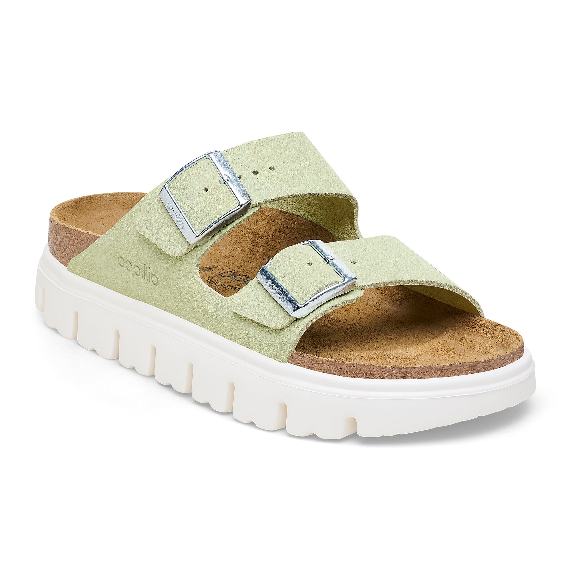 Birkenstock Papillio Arizona Chunky Suede Leather Women's  2