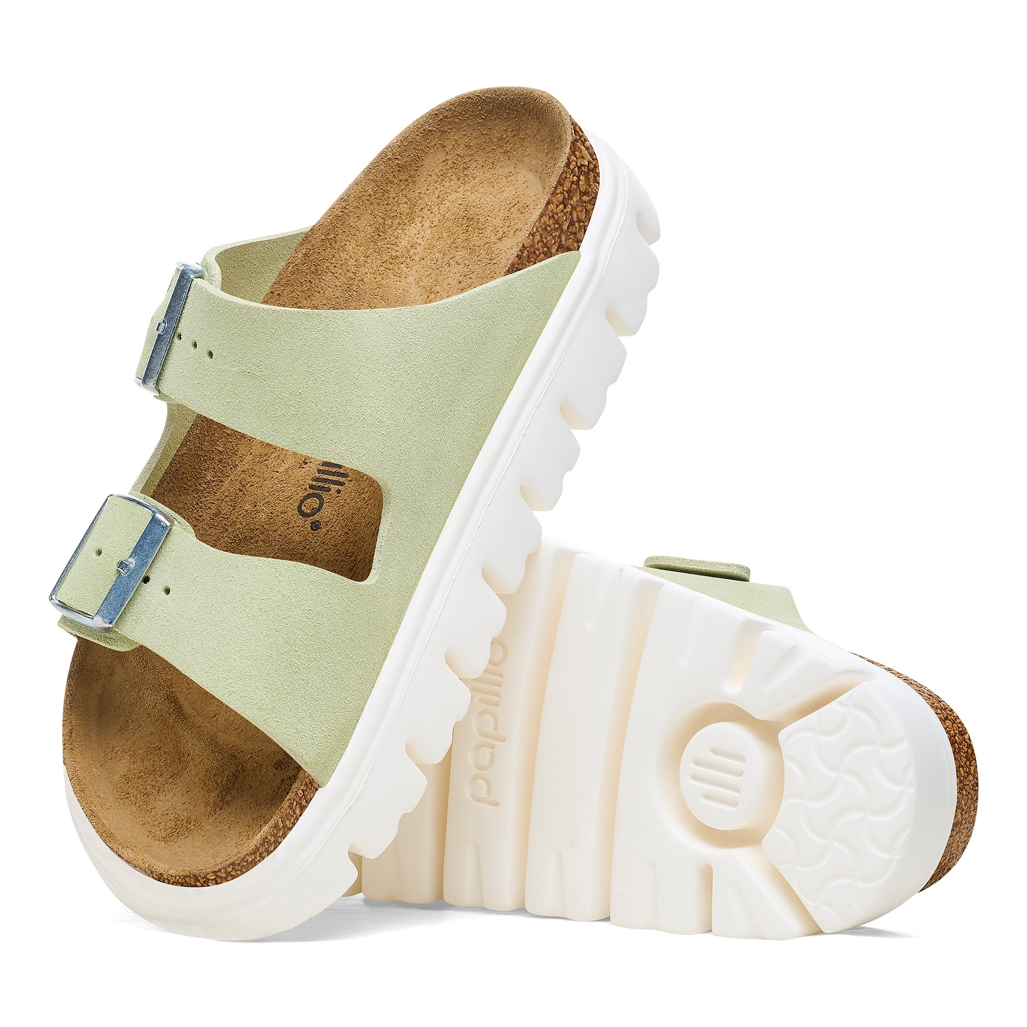 Birkenstock Papillio Arizona Chunky Suede Leather Women's 1
