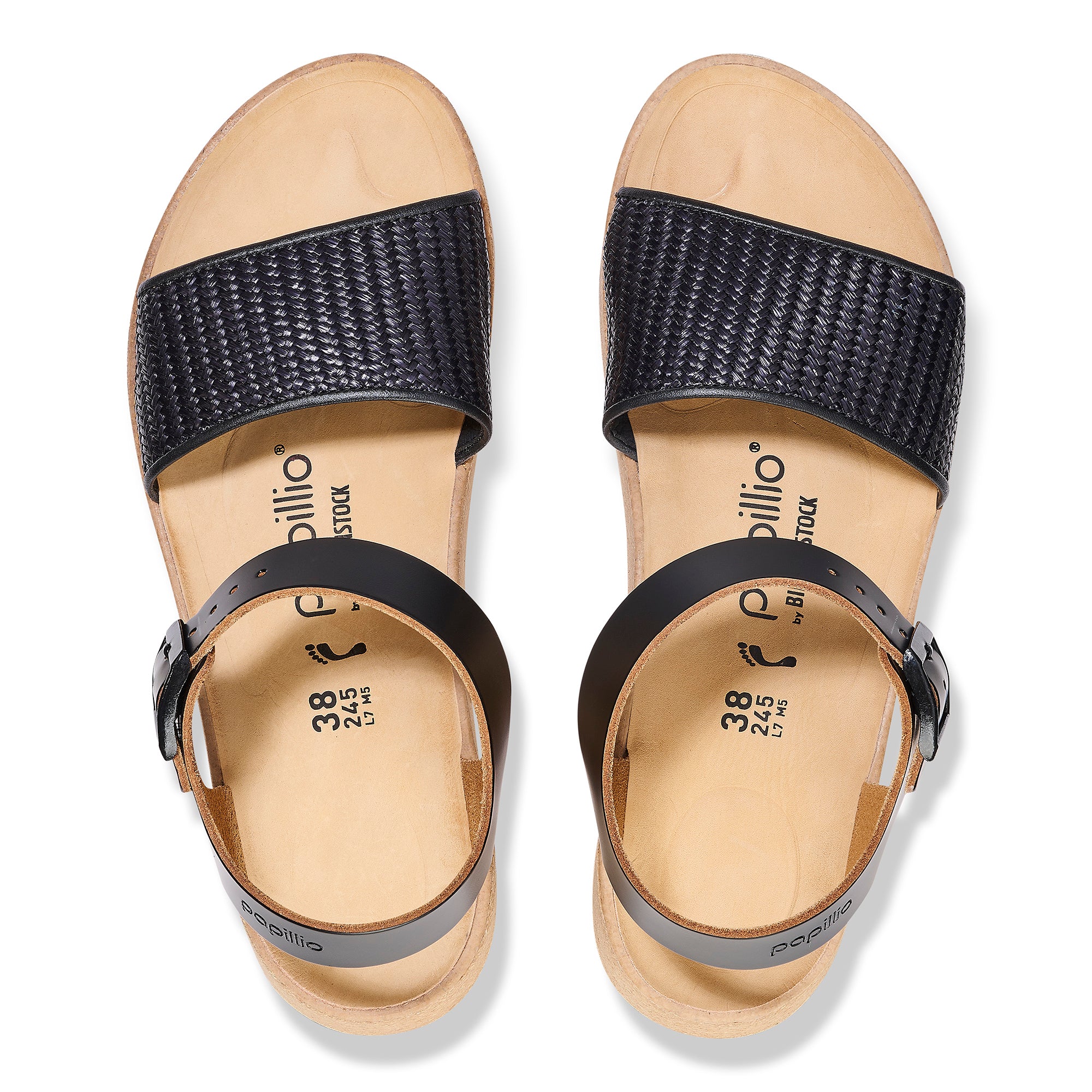 Birkenstock Papillio Glenda Natural Leather / Synthetics Women's 3