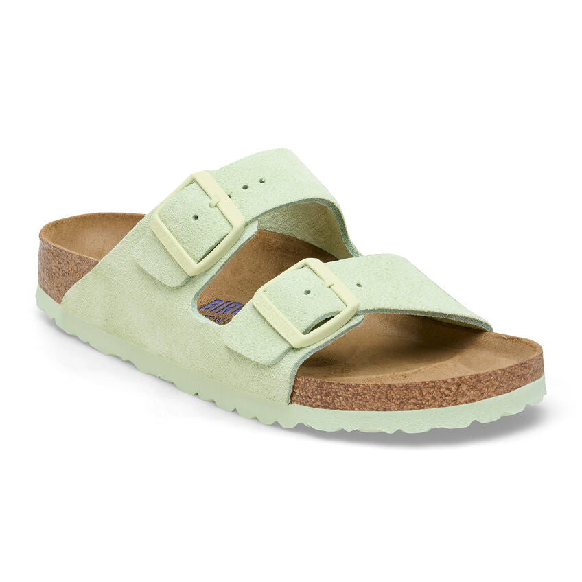 Birkenstock Arizona Soft Footbed Suede Leather Women's (MEDIUM/NARROW WIDTH) 9