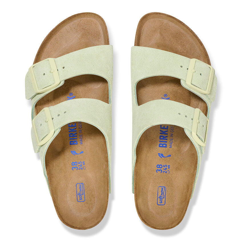 Birkenstock Arizona Soft Footbed Suede Leather Women's (MEDIUM/NARROW WIDTH) 7