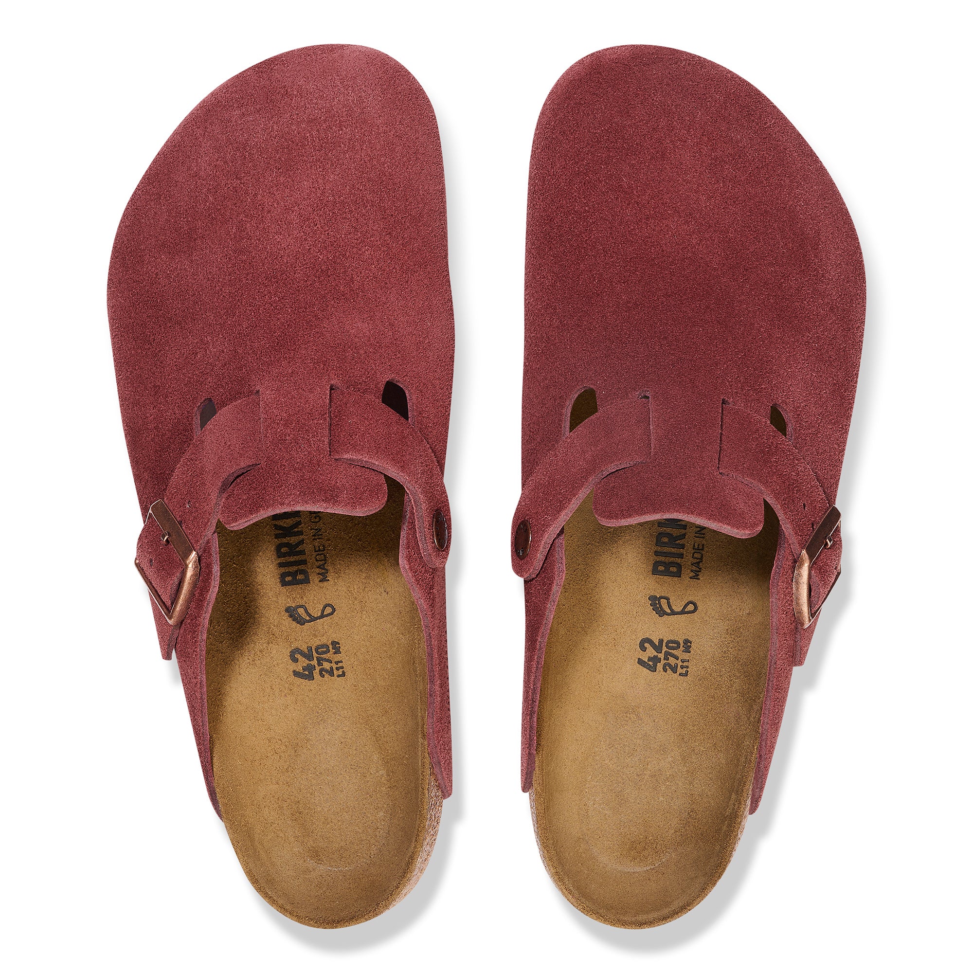 Birkenstock Boston Suede Leather Clog 3