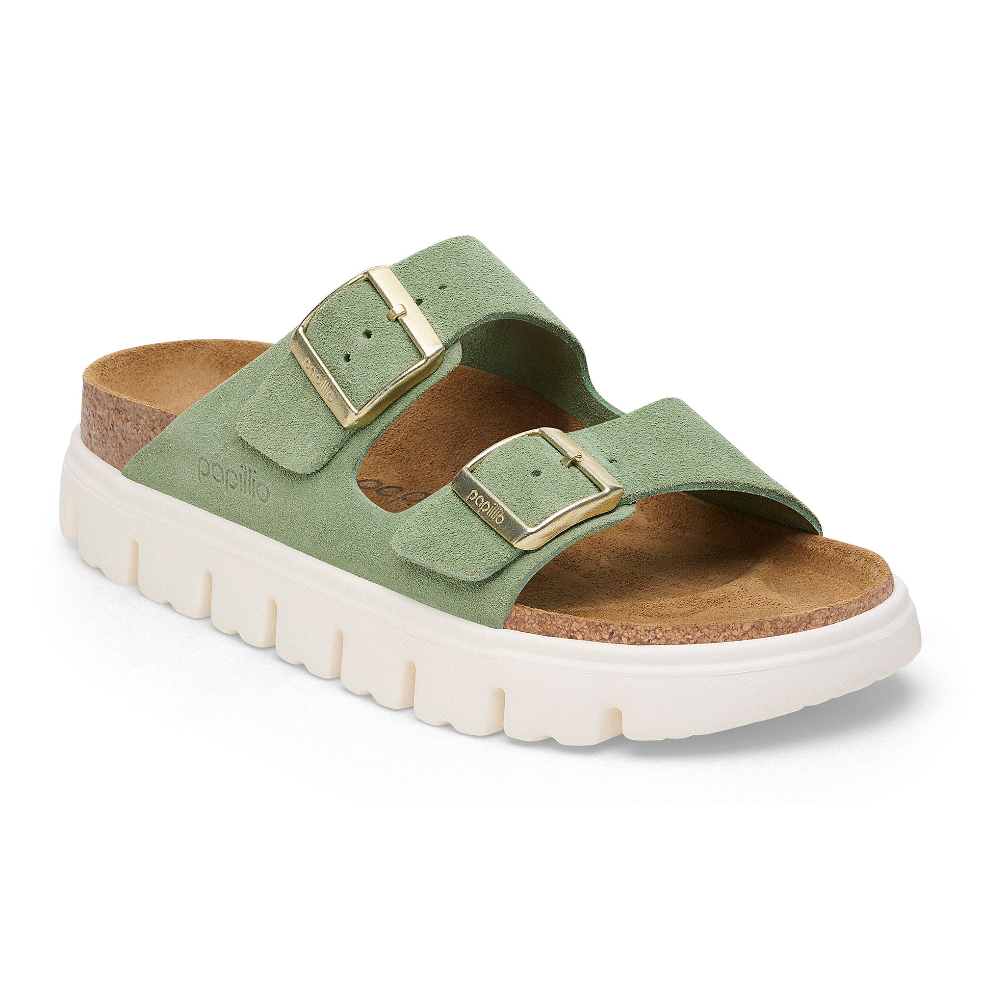 Birkenstock Arizona Papillio Platform Suede Leather Women's 2