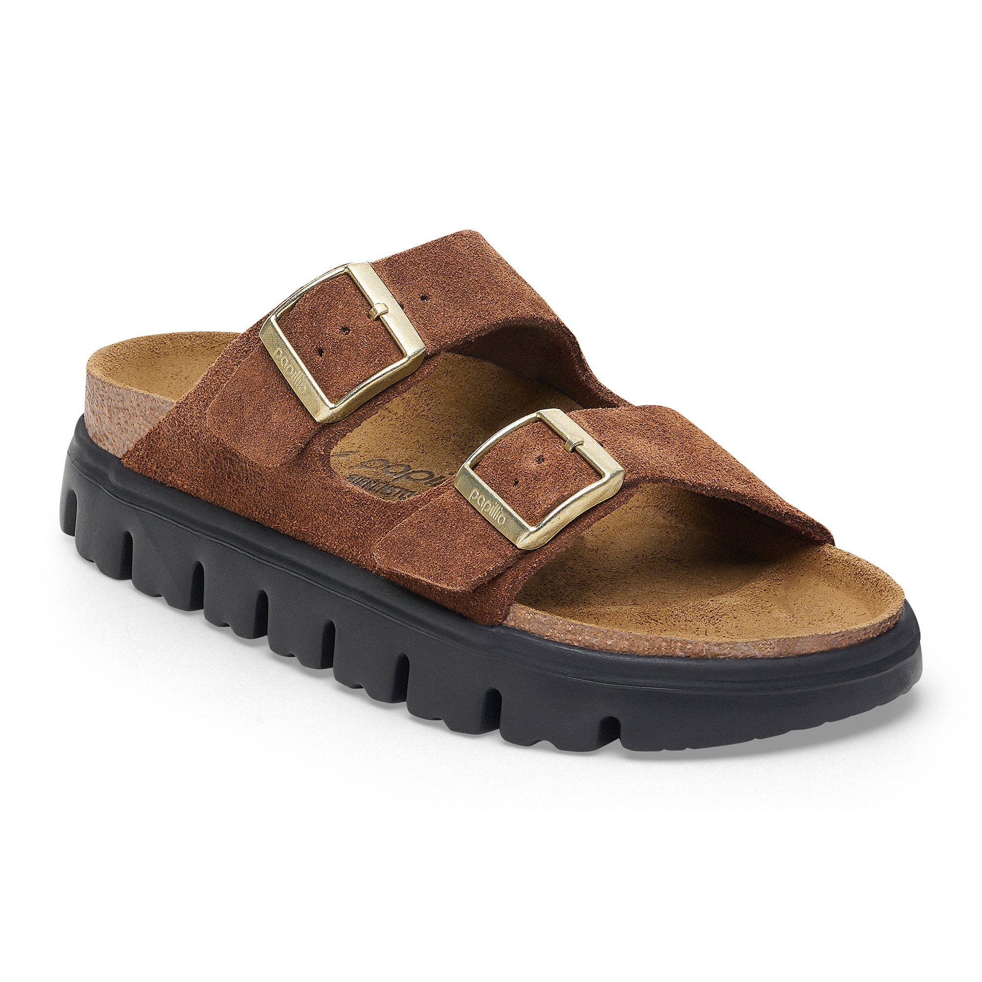 Birkenstock Arizona Papillio Platform Suede Leather Women's 11
