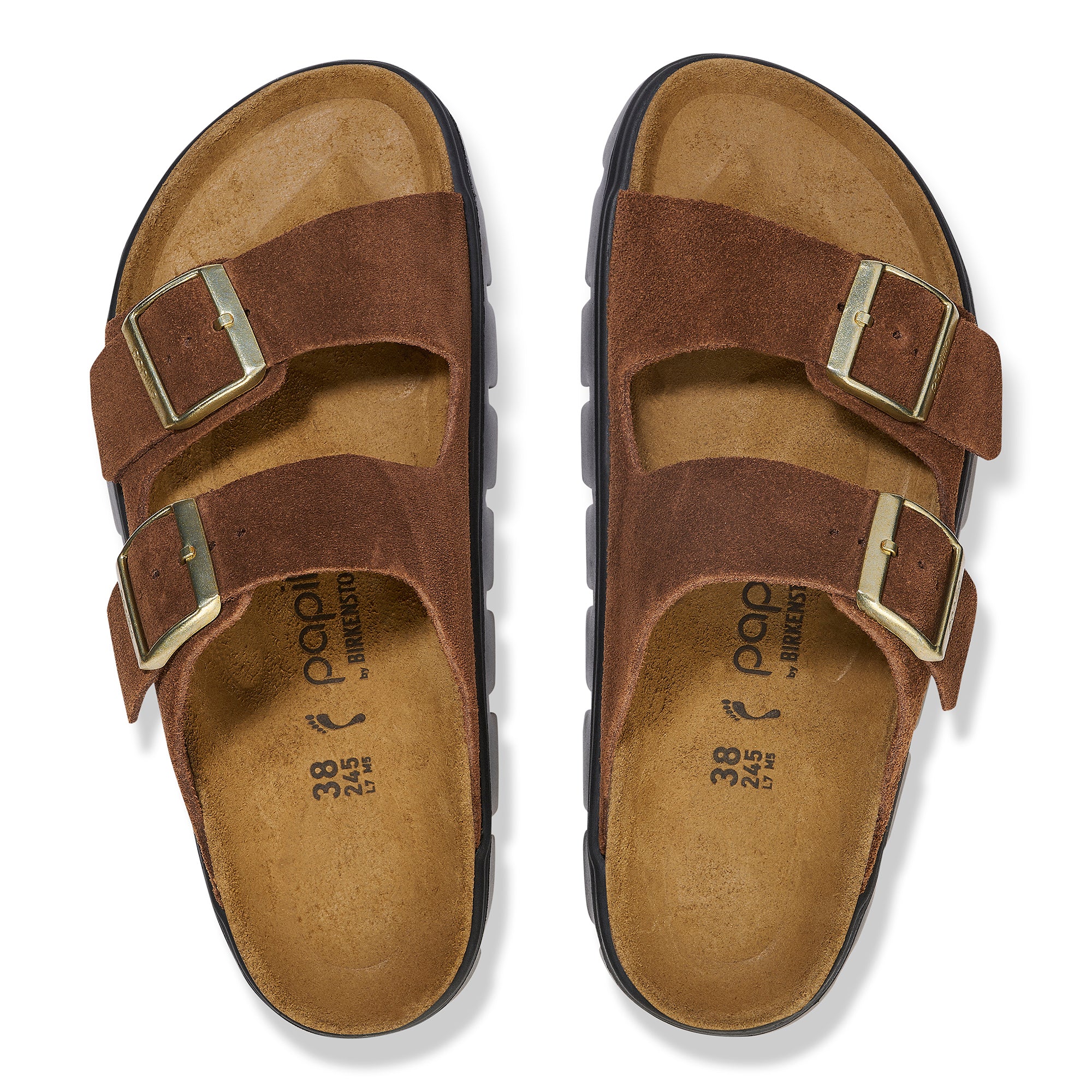 Birkenstock Arizona Papillio Platform Suede Leather Women's 12