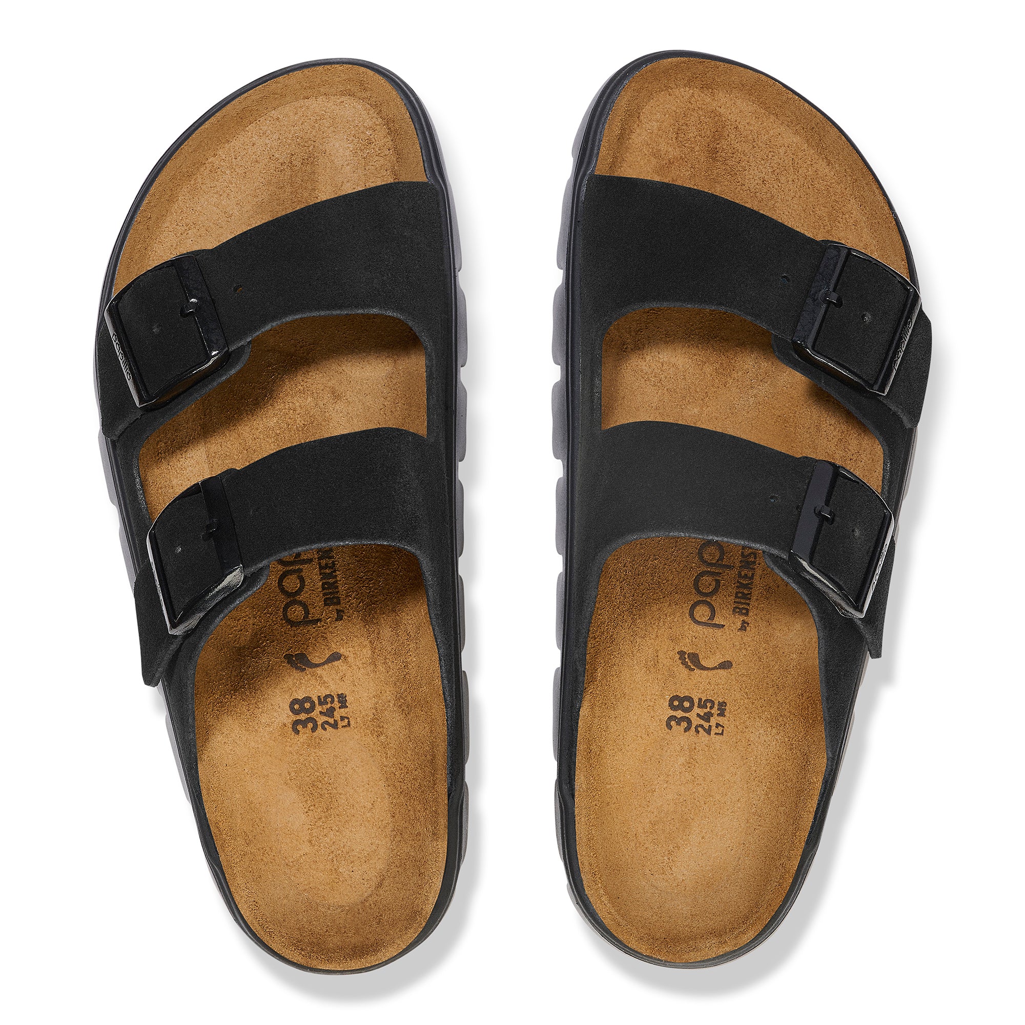 Birkenstock Arizona Papillio Platform Suede Leather Women's 9