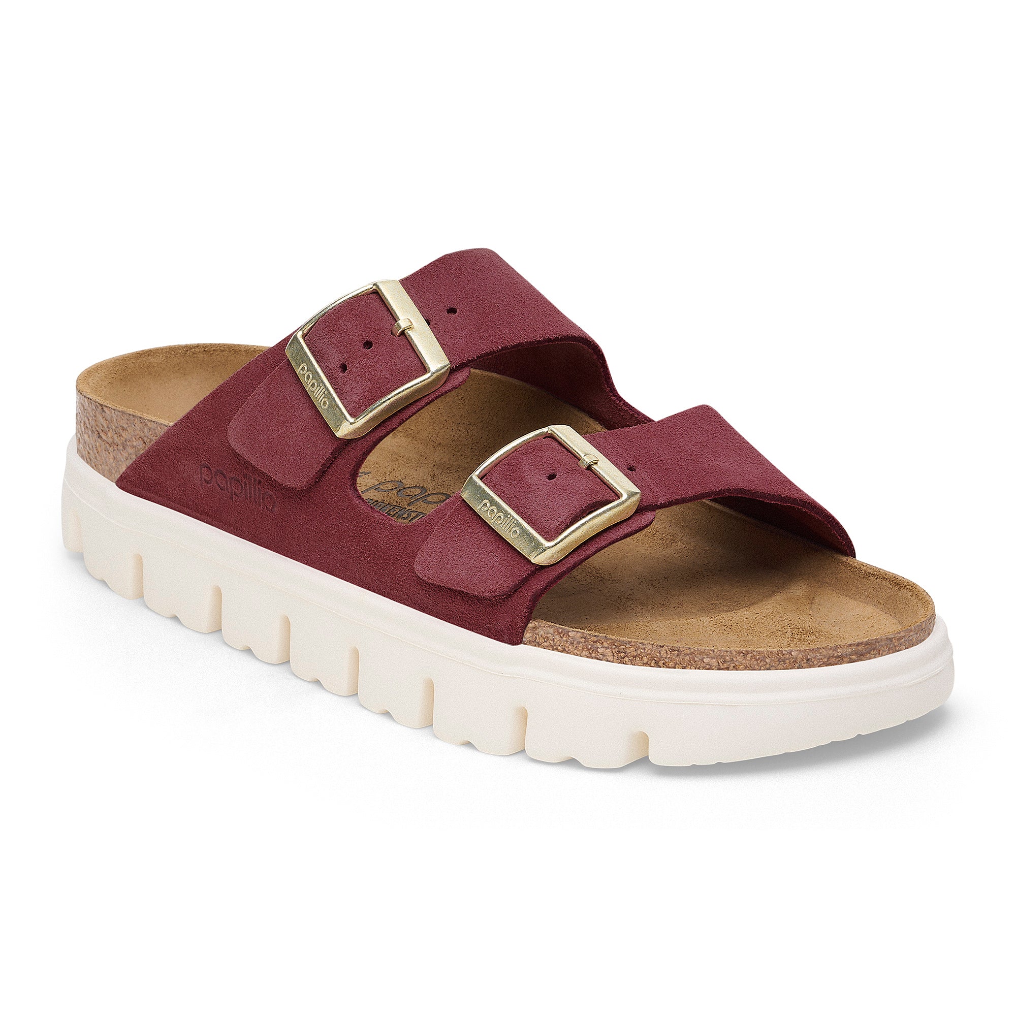 Birkenstock Arizona Papillio Platform Suede Leather Women's 5