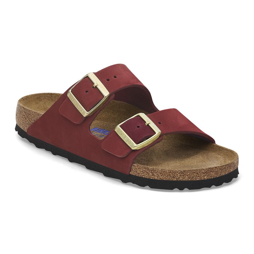 Birkenstock Arizona Soft Footbed Nubuck Leather Women's