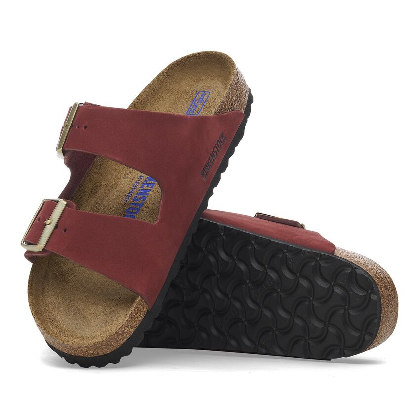 Birkenstock Arizona Soft Footbed Nubuck Leather Women's